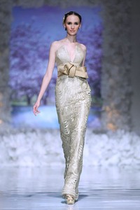 Jakarta, Indonesia - 13 April 2013. Denny Wirawan bride Un Amore. Wedding Fair 2013 at Grand Hyat Hotel. Jakarta. [Foto: Mohammad Abduh/Wolipop]