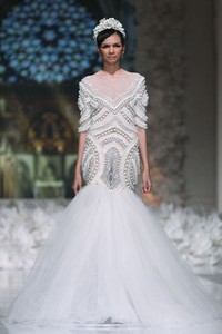 Jakarta, Indonesia - 13 April 2013. Denny Wirawan bride Un Amore. Wedding Fair 2013 at Grand Hyat Hotel. Jakarta. [Foto: Mohammad Abduh/Wolipop]