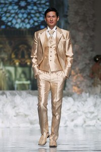 Jakarta, Indonesia - 13 April 2013. Denny Wirawan bride Un Amore. Wedding Fair 2013 at Grand Hyat Hotel. Jakarta. [Foto: Mohammad Abduh/Wolipop]