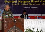 Menristek Ikuti Ristek Bike Tour 2013
