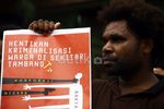Di Hari Bumi, Freeport Didemo