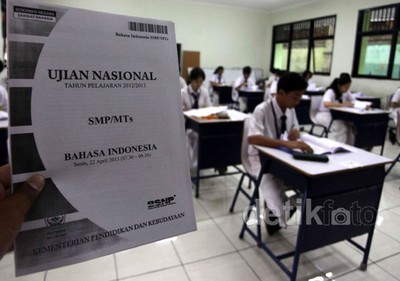 Hari Ini, UN SMP Digelar Serentak