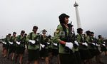 Prajurit Wanita TNI-Polri Peringati Hari Kartini