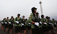     Selain Korps Wanita Angkatan Laut (Kowal), peringatan Hari Kartini juga diikuti Korps Wanita Angkatan Darat (Kowad).