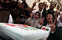 Sesuai ketentuan Undang-undang tentang kuota caleg perempuan, PKB memenuhi 37,5 persen caleg perempuan dari seluruh dapil.