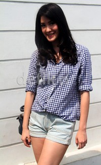 Gaya casual Elma. Gusmun/detikFoto.