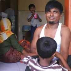 60 Pengungsi Rohingya Ditampung di Losmen Pamekasan