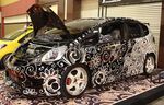 Honda Jazz Pakai Baju Batik