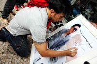 David 'Naif' juga hadir dalam acara tersebut.