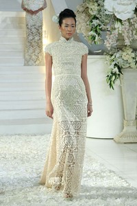 Jakarta, Indonesia - 17 April 2013. Sapto Djojokartiko Bride. Bridal & Jewelry Show 2013 Wedding Inspirations at Lamoda Cafe. Plaza Indonesia. Jakarta. [Foto: Mohammad Abduh/Wolipop]