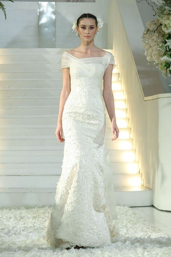 Jakarta, Indonesia - 17 April. Spous by Priyo Oktaviano. Bridal & Jewelry Show 2013 Wedding Inspirations at Lamoda Cafe. Plaza Indonesia. 17 April 2013. Jakarta. [Foto: Mohammad Abduh/Wolipop]