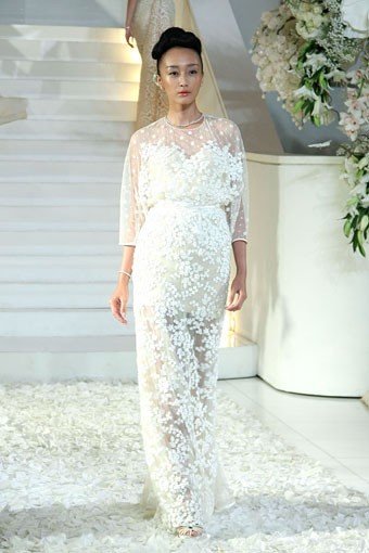 Jakarta, Indonesia - 17 April. Svarna by IKAT Indonesia. Wedding Inspirations 2013 at Lamoda Cafe. Plaza Indonesia. 17 April 2013. Jakarta. [Foto: Mohammad Abduh/Wolipop]