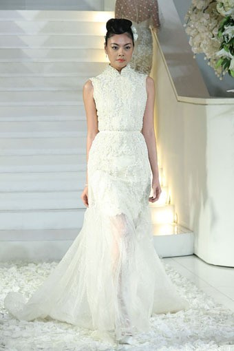 Jakarta, Indonesia - 17 April. Svarna by IKAT Indonesia. Wedding Inspirations 2013 at Lamoda Cafe. Plaza Indonesia. 17 April 2013. Jakarta. [Foto: Mohammad Abduh/Wolipop]