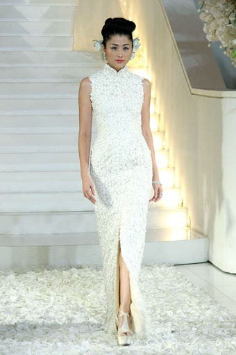 Jakarta, Indonesia - 17 April. Svarna by IKAT Indonesia. Wedding Inspirations 2013 at Lamoda Cafe. Plaza Indonesia. 17 April 2013. Jakarta. [Foto: Mohammad Abduh/Wolipop]