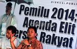 Diskusi Pemilu 2014: Agenda Elit versus Rakyat