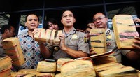 Ganja yang diamankan tersebut seberat 48 kg.