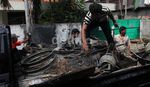 75 Rumah di Kebon Sirih Ludes Terbakar