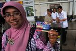 Uji Coba Tiket Elektronik KRL Rute Jakarta Kota-Depok