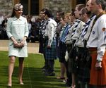 Hamil 6 Bulan, Kate Middleton Tampil Ceria