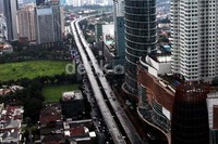 Pekerja proyek sudah tidak tampak sejak beberapa hari terakhir.