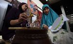 Belajar Membatik di Pameran Batik Kemenperin