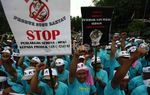 Kantor Hatta Rajasa Didemo Peternak Susu