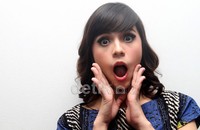 Pose kocak Nycta. Gus Mun/detikHOT.