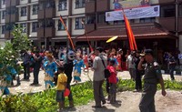 Rusunawa itu terdiri dari 194 unit bertipe 24.