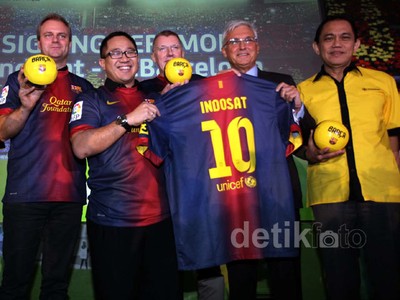 Indosat Gandeng Barcelona