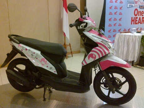 Honda BeAT Edisi Cherrybelle Hanya 1 Unit