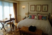 Salah satu kamar di Palazzo Versace. Harga kamar mulai dari AUD 350 (Rp 3,5 juta) untuk yang standar. Imperial Suite, ini tipe yang paling mahal AUD 18.000 (Rp 180 juta) per malam (Gagah/detikTravel)