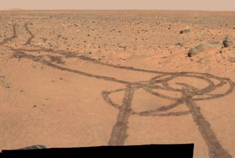 Wah, Ada Mr P Nyasar di Planet Mars!