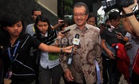 Halim ditanya pemberian Fasilitas Pemberian Pinjaman Jangka Pendek (FPJP) dalam kasus Century. Lamhot Aritonang/detikFoto.