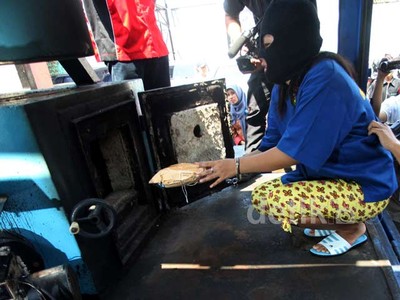 Sabu Selundupan dari Malaysia Dimusnahkan