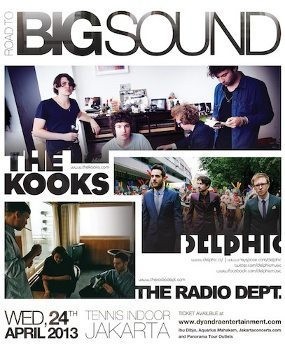 Konser Minimalis The Kooks di Road To Big Sound 2013