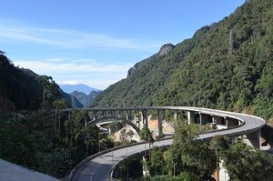 Ini Penampakan Jembatan Kelok 9 di Sumatera Barat