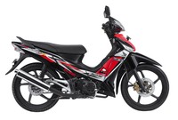 Penyegaran tampilan ini diwujudkan melalui desain stripe racing icon terbaru dengan garis lebih tajam dan penambahan warna abu - abu silver sebagai pilihan warna terbaru. (dok. AHM)