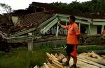 1 Kampung Rusak Parah Akibat Tanah Bergerak