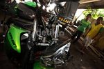 Ini Dia Kondisi Motor Ustad Jeffry Pasca Kecelakaan