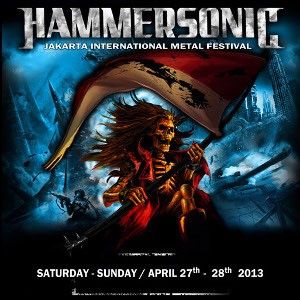 5 Dedengkot Musik Metal yang Siap Gebrak Hammersonic 2013