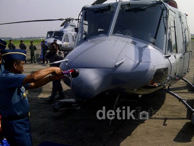Tiga Heli PT DI Perkuat TNI AL