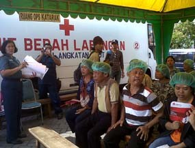 Kobangdikal Gelar Operasi Katarak dan Bibir Sumbing Bagi Nelayan