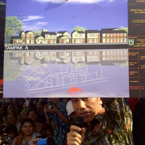 Jokowi: Rumah Deret di Tanah Tinggi Rampung 3 Bulan
