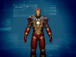 Parade Armor Keren Game Iron Man III