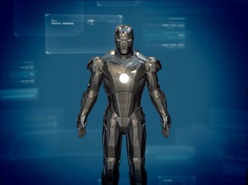 Sebelum Iron Man benar-benar dikelir dengan warna merah ditambah emas. Mark II, menjadi salah satu armor yang ada di game Iron Man III versi mobile.