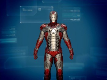 Armor Mark V, menjadi pilihan kedua apabila pemain di game Iron Man III telah menyelesaikan satu level yang telah ditentukan.