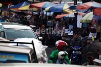 Kawasan Tanah Abang yang semerawut.