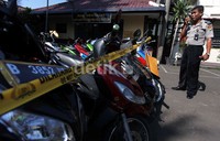     Sebanyak 30 unit sepeda motor berbagai merk hasil pencurian, berhasil disita dari tangan pelaku.