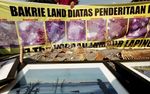 Maket Lapindo Ini Bikin Polisi Berjaga-jaga