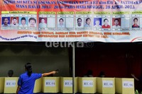    Poster kandidat RW dan RT terpampang di depan panggung. Pemilihan RT-RW ini merupakan pemilihan percontohan di wilayah Kecamatan Pondok Gede.